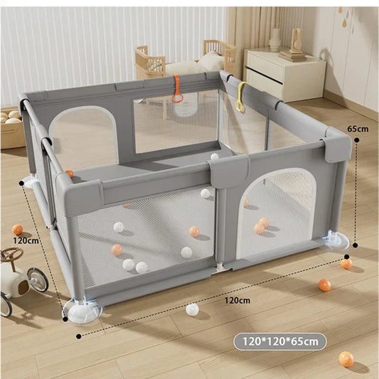 KiddoSpace | Large Baby & Toddler Playpen – Safe Indoor & Outdoor Play Area with Soft Panels