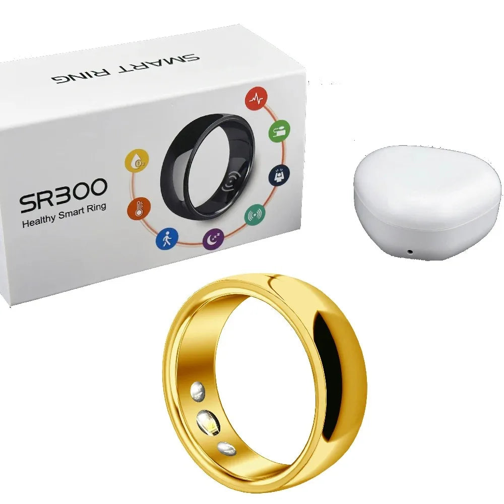 VitalityRing – Stylish Smart Health Monitor Ring | Tracks Heart Rate, Sleep, Blood Oxygen & More