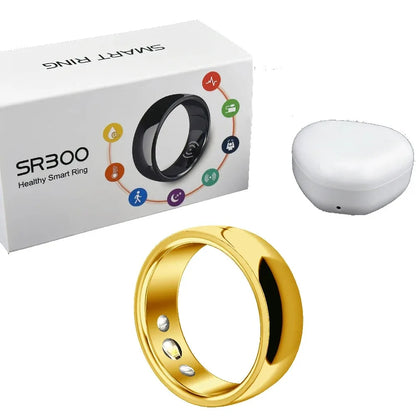 VitalityRing – Stylish Smart Health Monitor Ring | Tracks Heart Rate, Sleep, Blood Oxygen & More