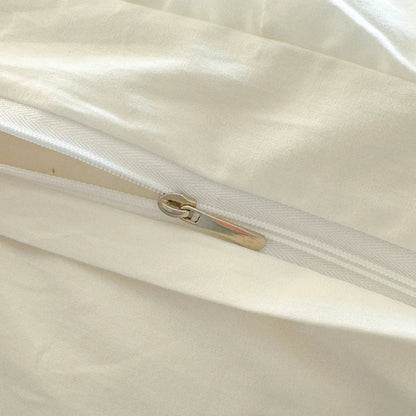 ELENA – Romantic Ruffled Bedding Set | Elegant Seersucker Duvet Cover Set