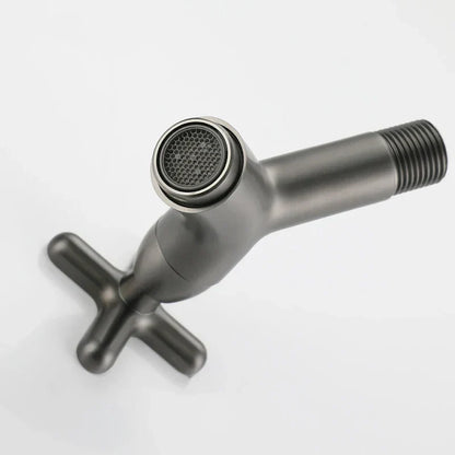 BrassFlow – Wall-Mounted Cold Water Tap in Solid Brass