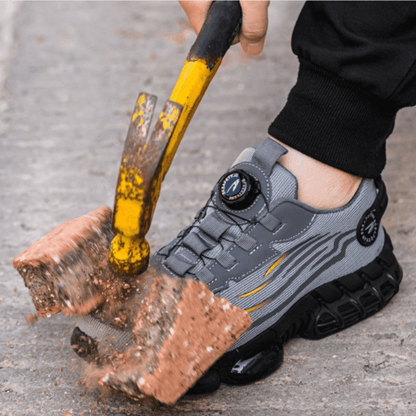 SafeShoez – Orthopaedic Safety Work Shoes with Steel Toe & Memory Foam