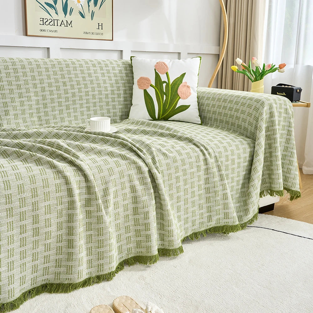 DualComfort Reversible Sofa Cover – Stylish, Washable Couch Protector for 3–4 Seater Sofas