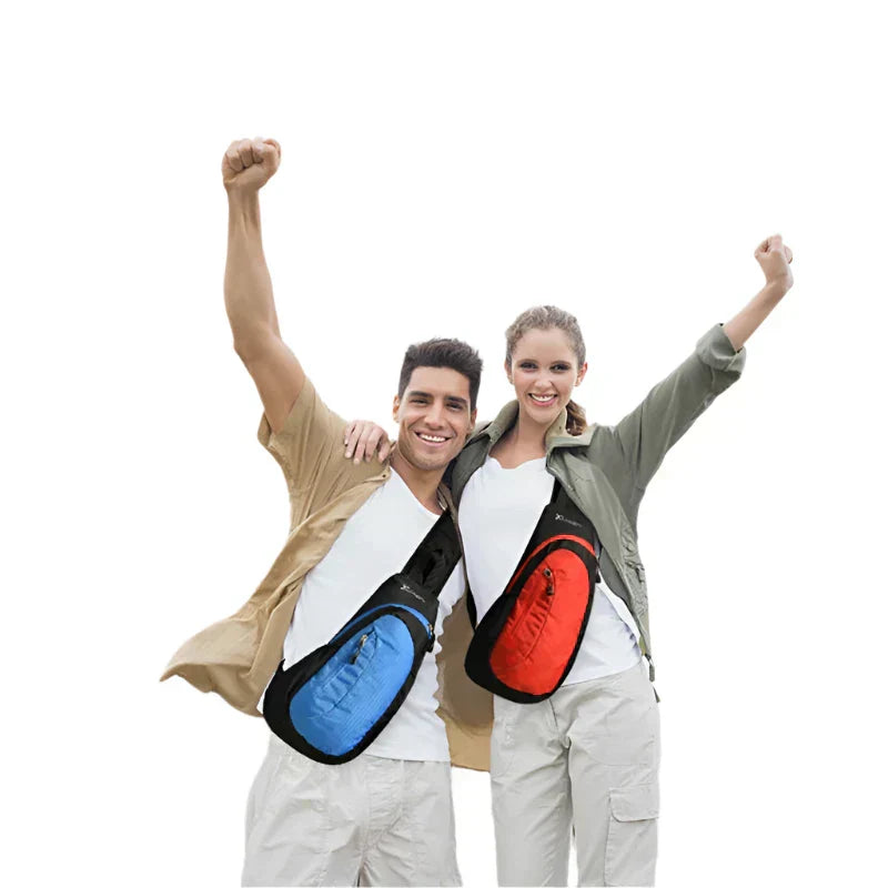 CrossCarry – Waterproof Sling Shoulder Bag for Travel, Hiking & Daily Adventures