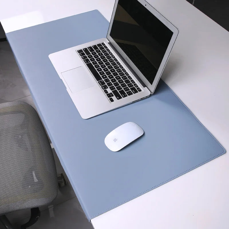 Ergonomic PU Leather Desk Mat – Wrist & Elbow Support with Non-Slip Surface for Office & Gaming