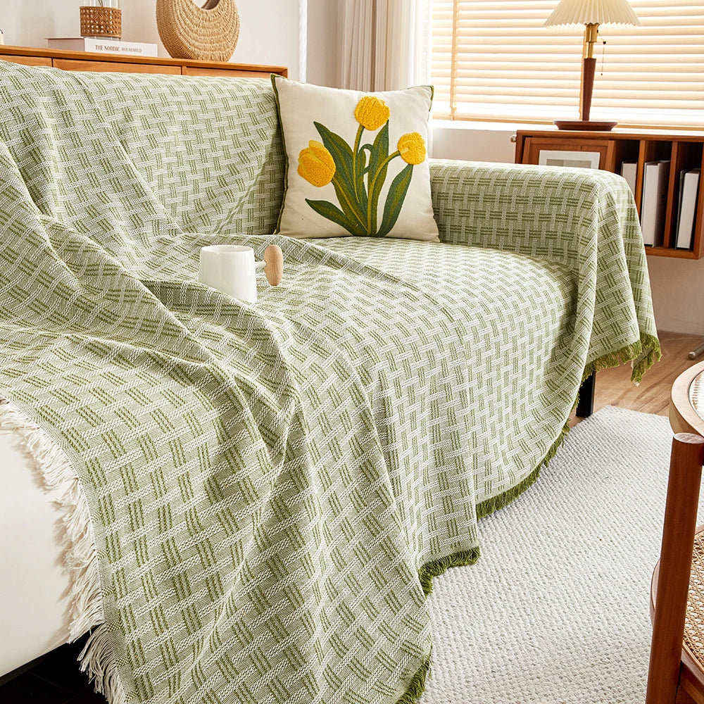 DualComfort Reversible Sofa Cover – Stylish, Washable Couch Protector for 3–4 Seater Sofas