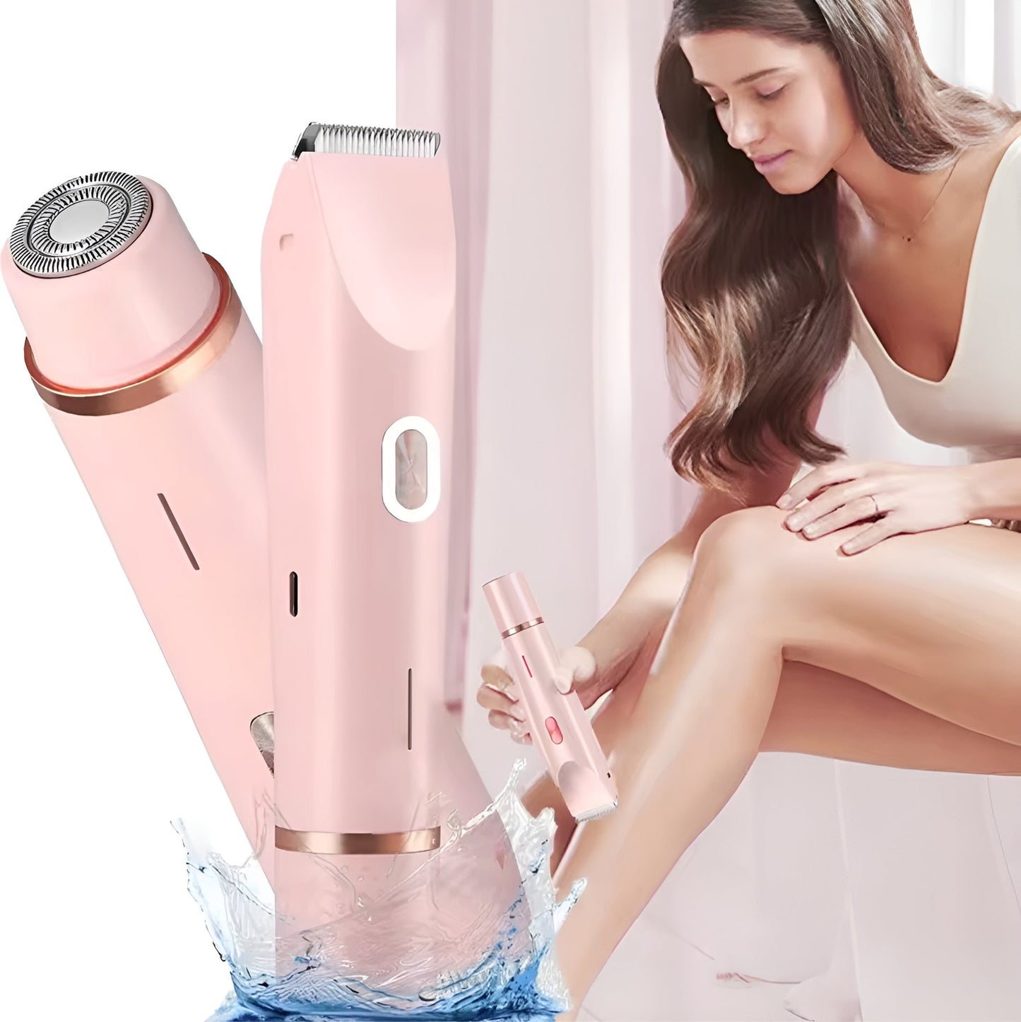 BlissEdge Women’s Rechargeable Razor – Painless Hair Removal for Smooth, Soft Skin