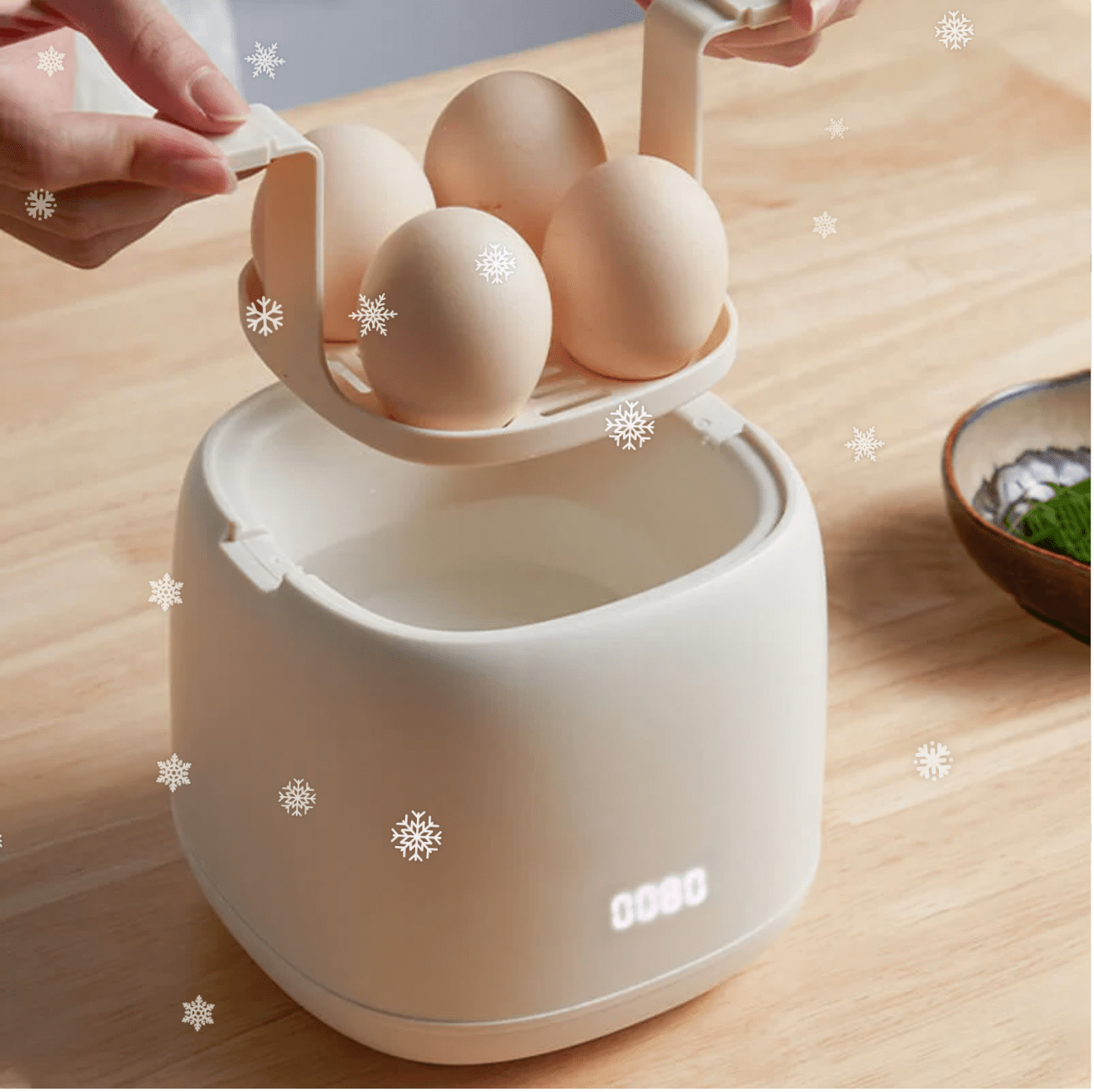 EggMaster | Ultra Smart Egg Cooker with 6 Cooking Modes – Perfect Eggs Every Time