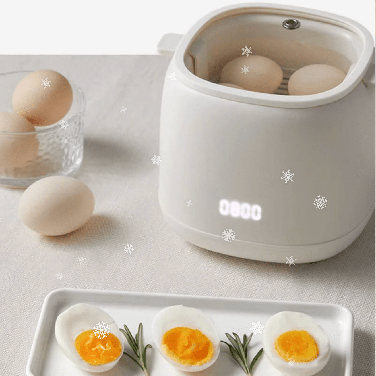 EggMaster | Ultra Smart Egg Cooker with 6 Cooking Modes – Perfect Eggs Every Time