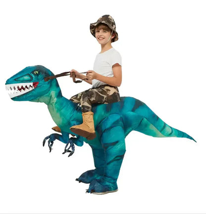 Ride-On Inflatable Dinosaur Costume for Kids – Fun Fancy Dress for Parties & Halloween