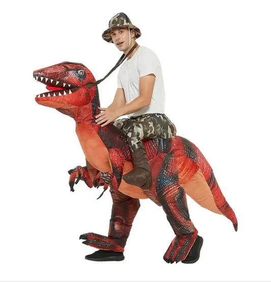 Ride-On Inflatable Dinosaur Costume for Kids – Fun Fancy Dress for Parties & Halloween