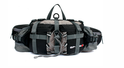 Lightweight Outdoor Waist Bag with Multiple Compartments