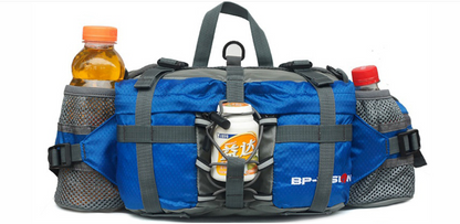 Lightweight Outdoor Waist Bag with Multiple Compartments