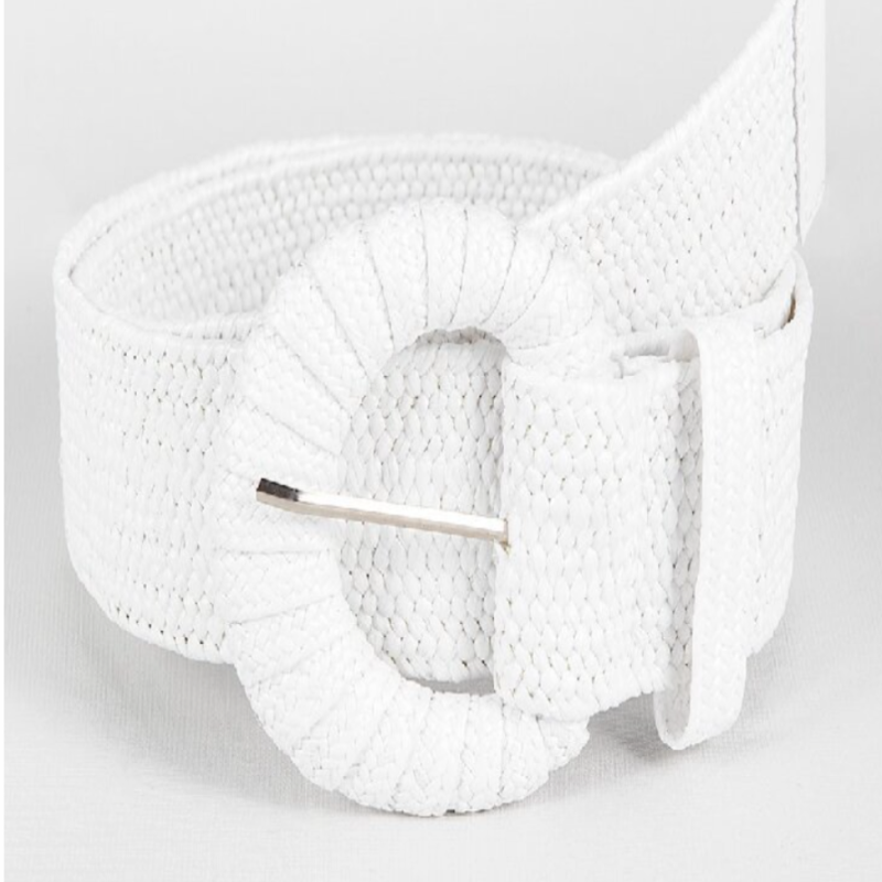 Retro Summer Women’s Belt – Fashionable Braided Wide Waist Belt