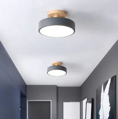 Nordic LED Ceiling Light – Minimalist Scandinavian Style with Energy-Efficient Illumination