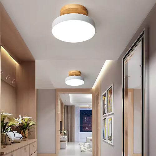 Nordic LED Ceiling Light – Minimalist Scandinavian Style with Energy-Efficient Illumination