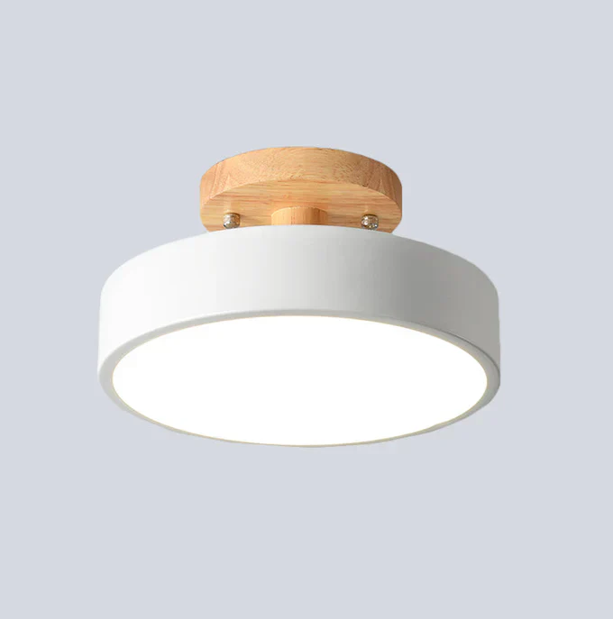 Nordic LED Ceiling Light – Minimalist Scandinavian Style with Energy-Efficient Illumination