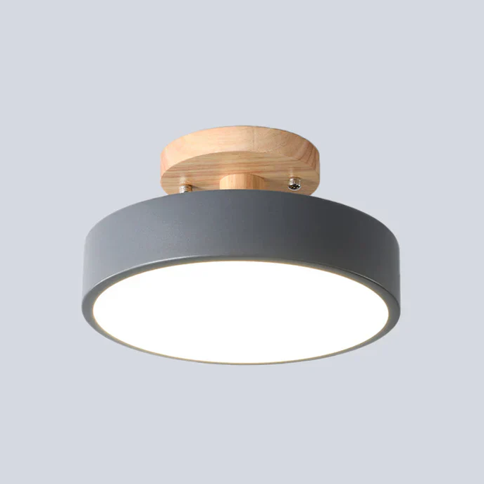 Nordic LED Ceiling Light – Minimalist Scandinavian Style with Energy-Efficient Illumination