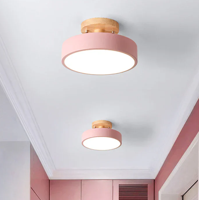 Nordic LED Ceiling Light – Minimalist Scandinavian Style with Energy-Efficient Illumination
