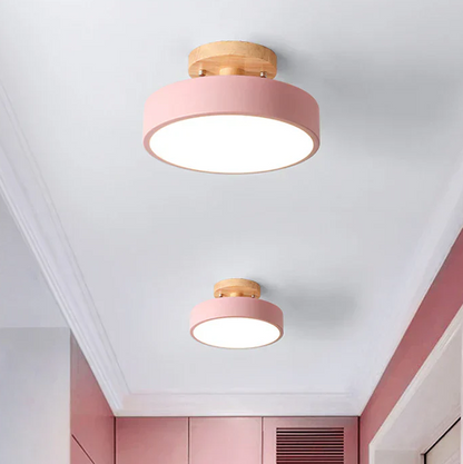 Nordic LED Ceiling Light – Minimalist Scandinavian Style with Energy-Efficient Illumination