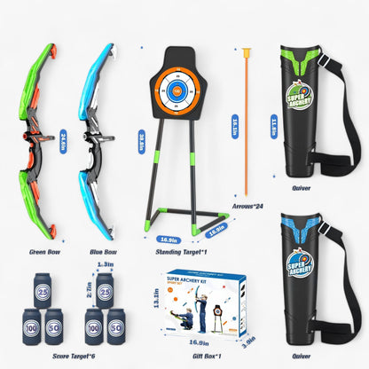 Zaido Kids Adventure Bow & Arrow Set – Outdoor Archery Toy Kit