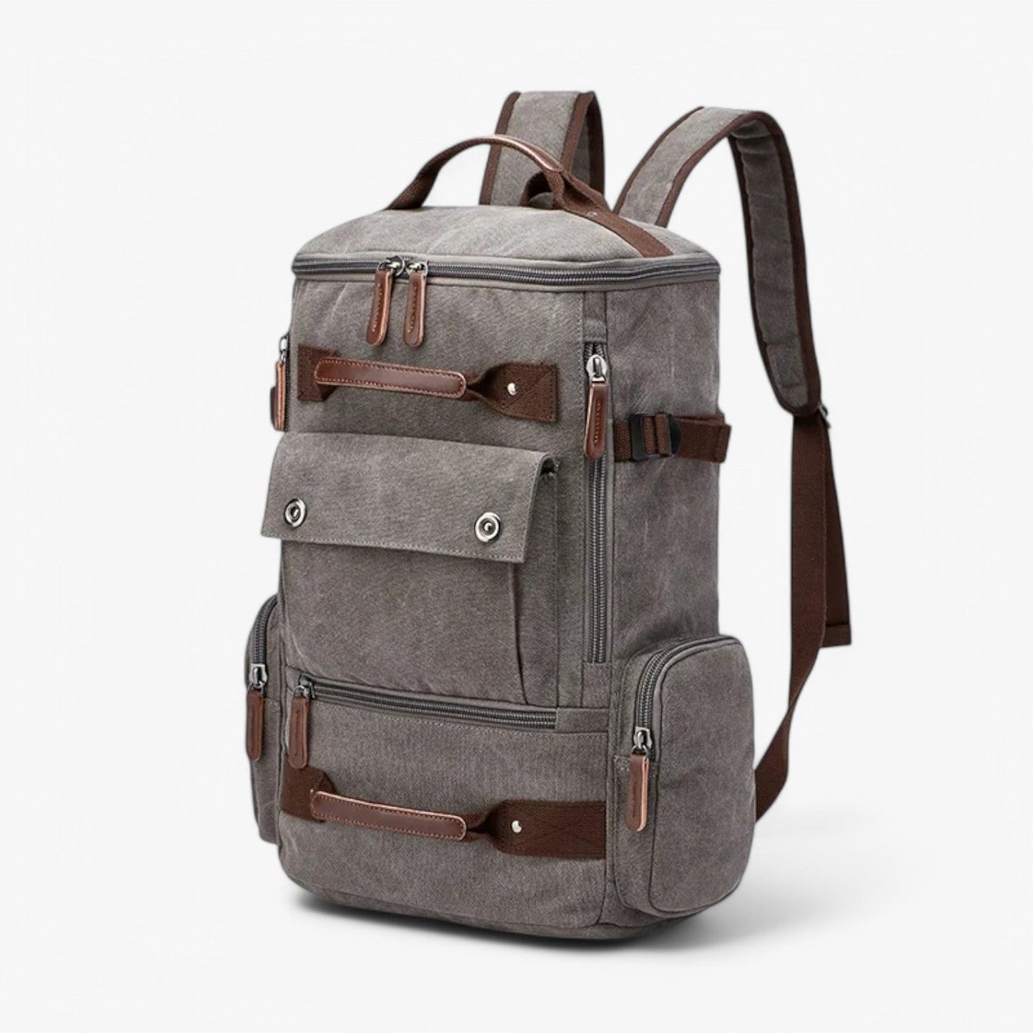 Vintage Canvas Backpack – Stylish & Functional with Laptop Compartment for Everyday & Adventure
