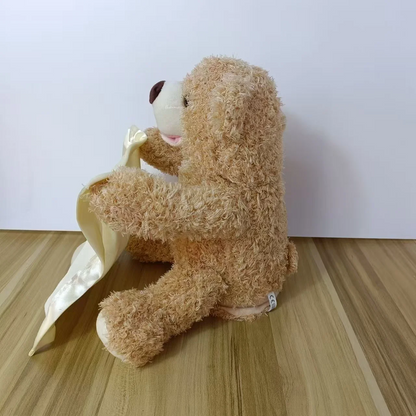SnuggleBuddy Peek-a-Boo Bear | Interactive Talking Plush Toy for Babies & Toddlers