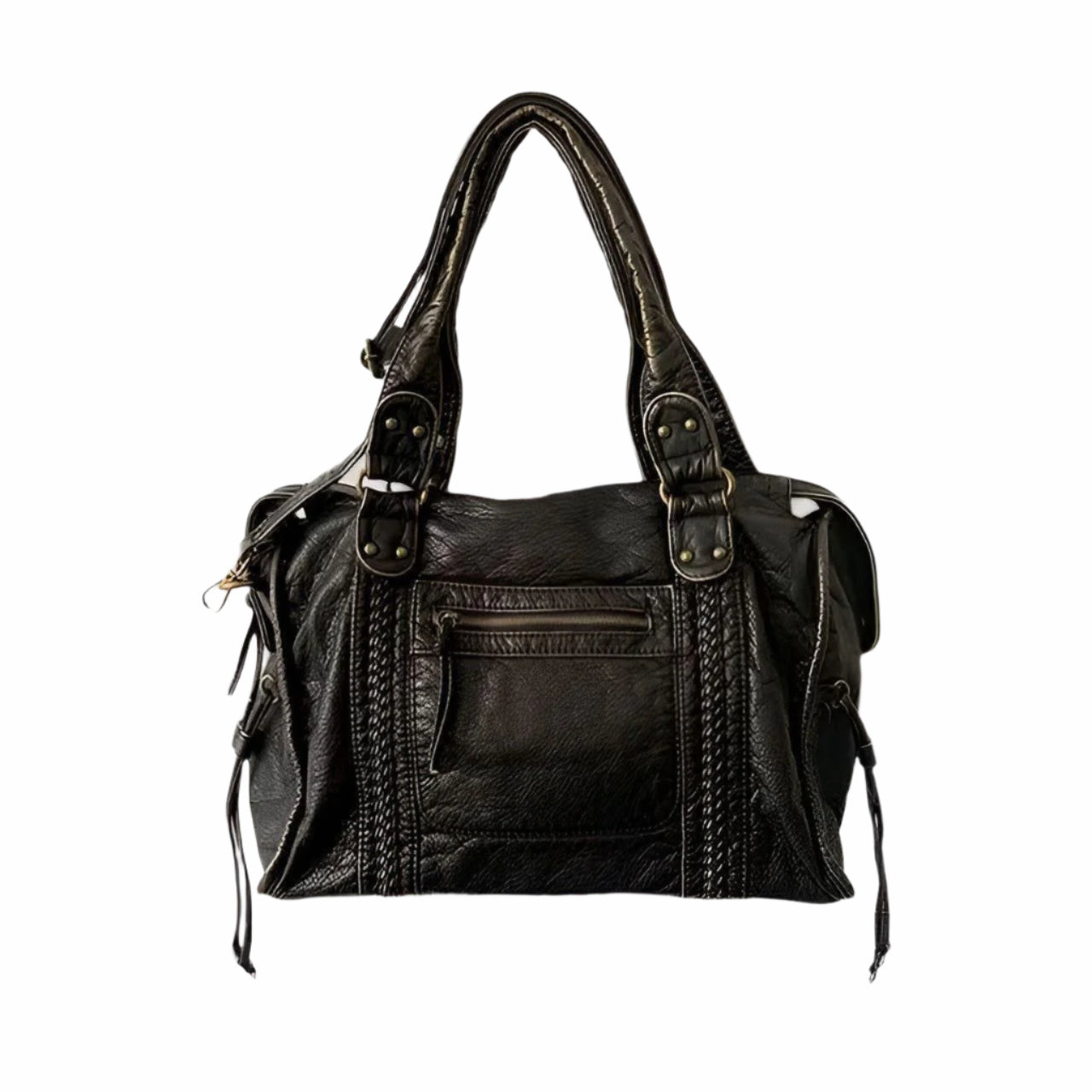 Genuine Leather Shoulder Bag – Elegant & Durable Handbag for Work and Everyday Use
