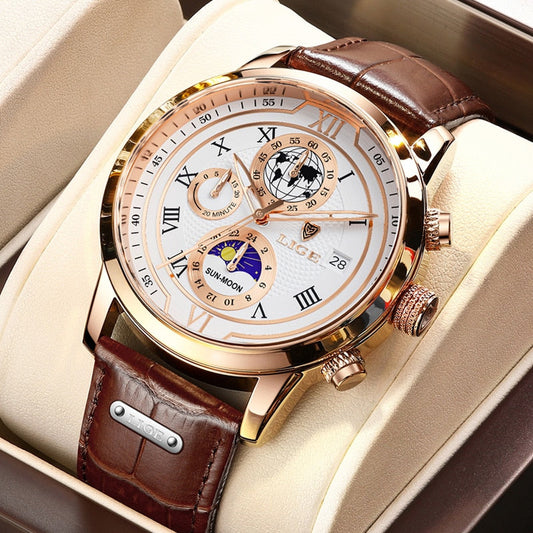 Classic Chronograph Men’s Watch | Stylish & Functional Luxury Wristwatch for Every Occasion