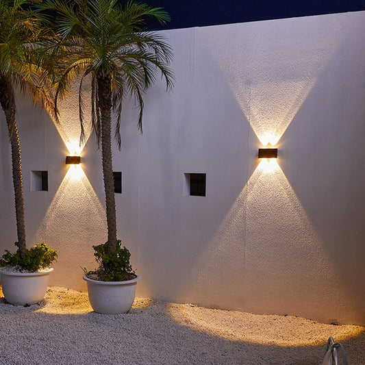 Solar LED Outdoor Wall Light - Waterproof & Energy Efficient