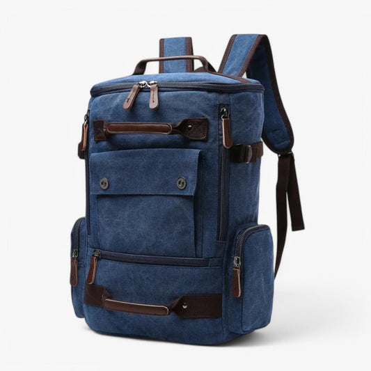 Vintage Canvas Backpack – Stylish & Functional with Laptop Compartment for Everyday & Adventure