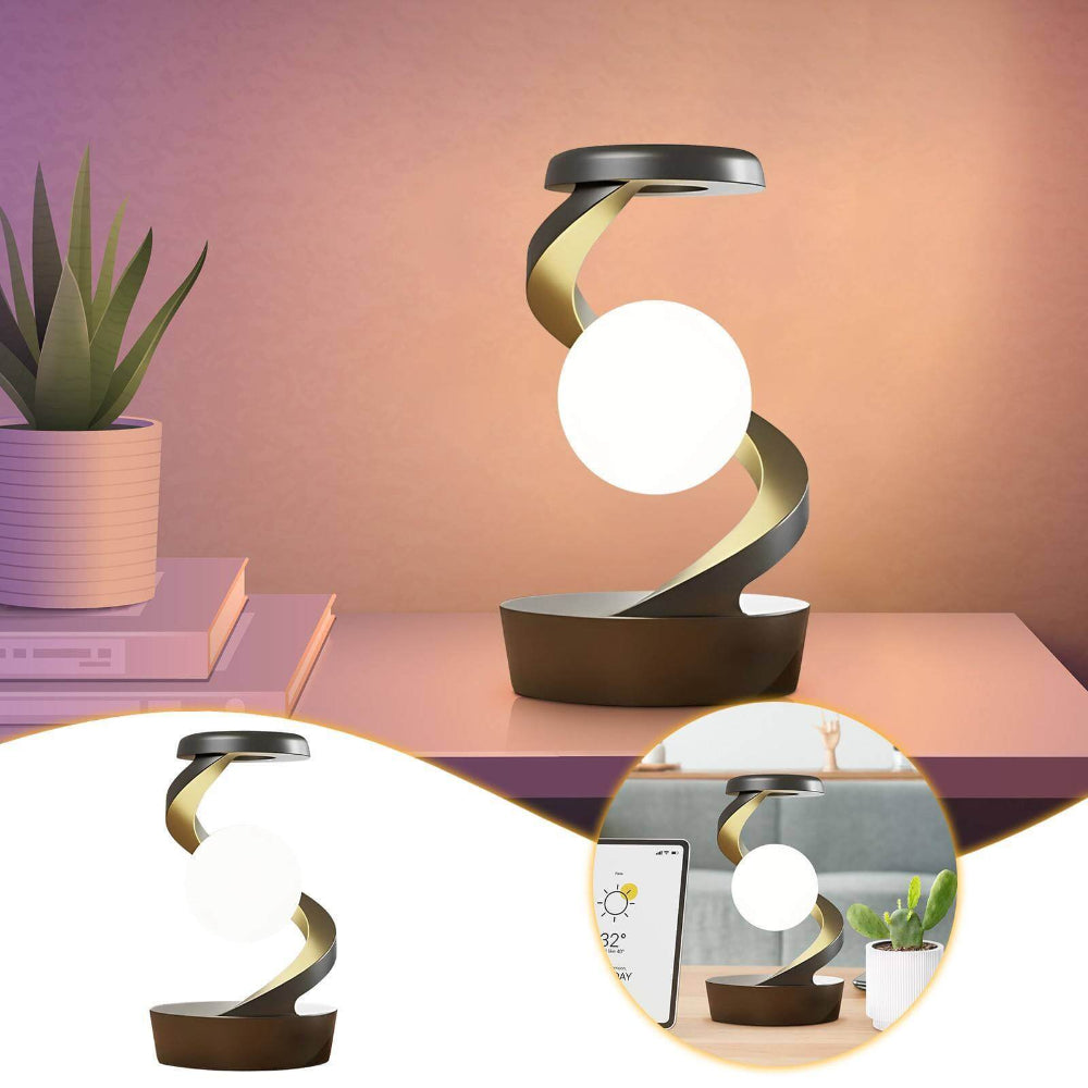 SenseGlow – Modern Wireless LED Table Lamp | Minimalist & Portable Lighting