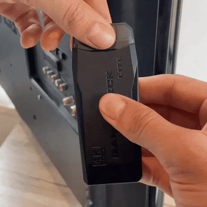 PixelDrive 64GB Retro Game Console with 2 Wireless Controllers – Over 20,000 Classic Games & 4K HDMI Output