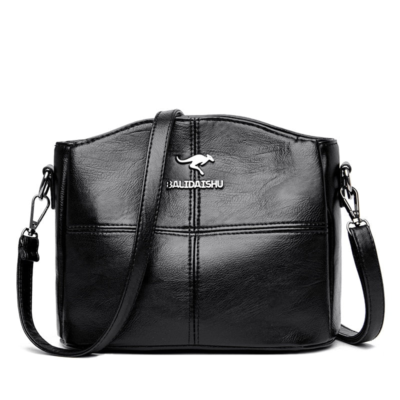 Elegant Leather Crossbody Bag – Stylish & Practical Shoulder Bag for Women