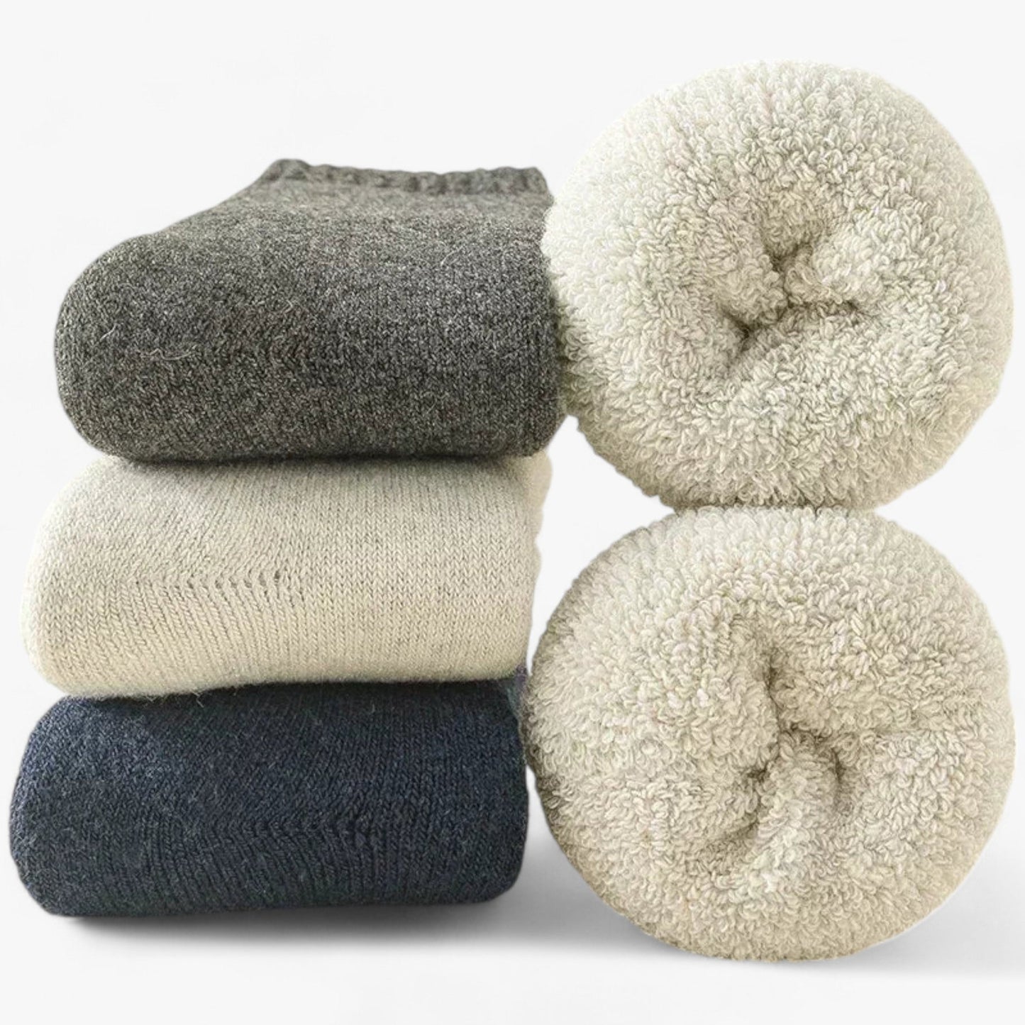 Jean | Thermal Wool Socks – Comfortable & Versatile
