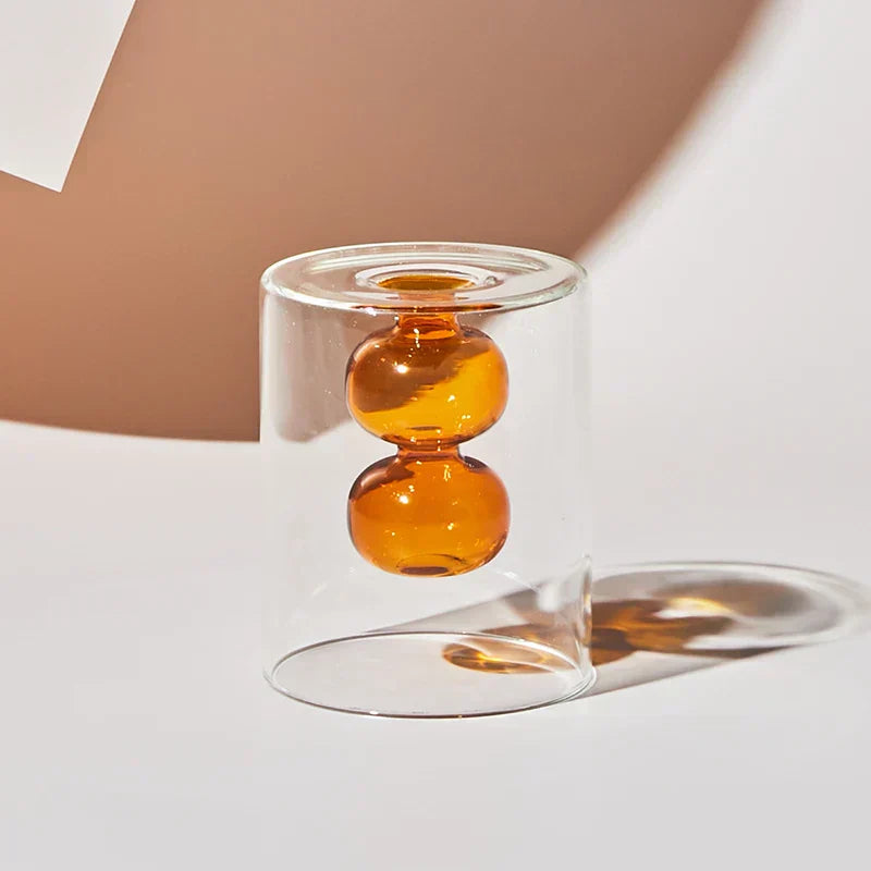 GlassBloom | Nordic Colourful Artistic Glass Vase