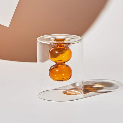 GlassBloom | Nordic Colourful Artistic Glass Vase