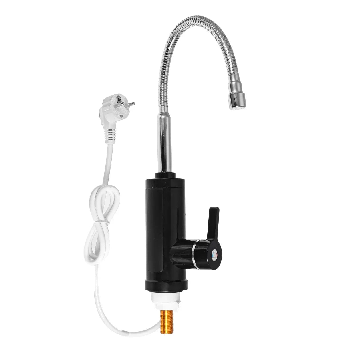 FlowHeat 3000W Instant Hot Water Kitchen Tap – Electric Mixer Tap with Temperature Display