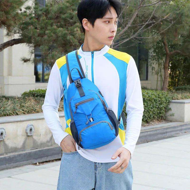 SecurePack | Anti-Theft Waterproof Multi-Pocket Shoulder Backpack – Lightweight Crossbody Travel Bag