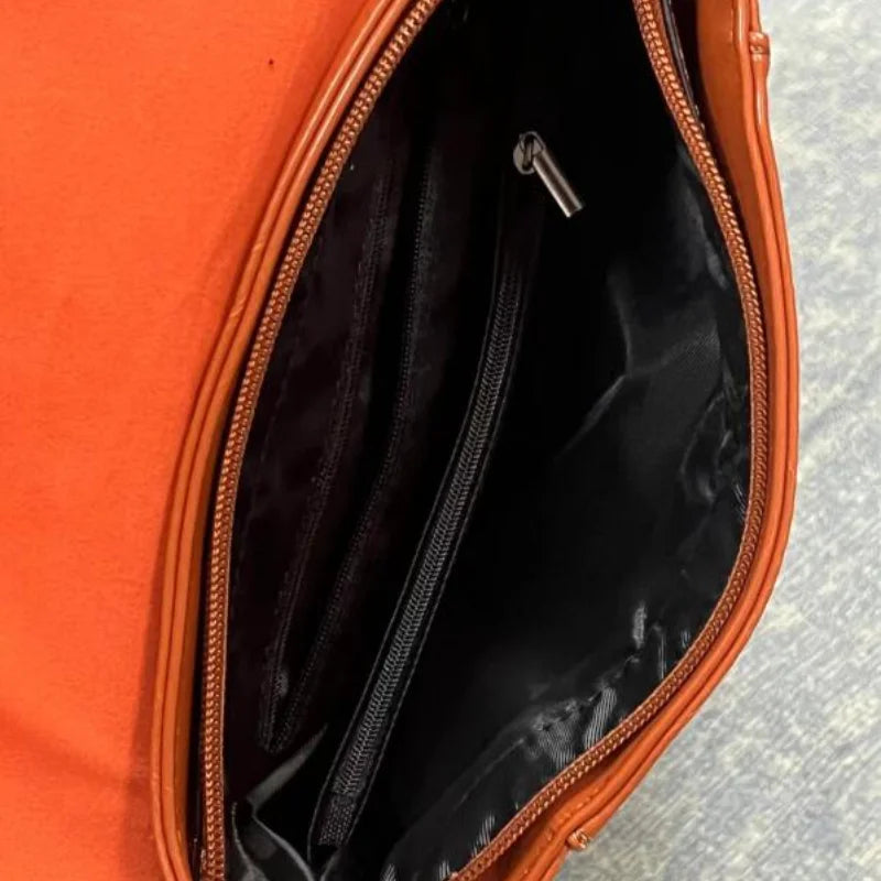 Carmine | Elegant PU Leather Laptop Backpack – Padded & Practical