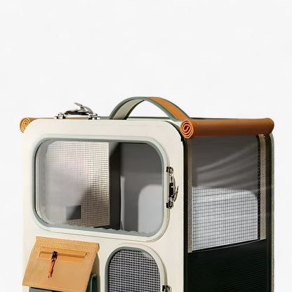 Luna – Cat Travel Backpack with Wheels & Removable Trolley Function