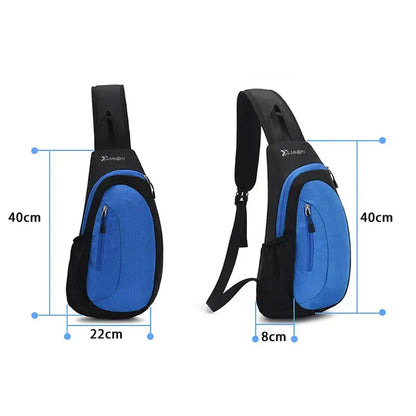 CrossCarry – Waterproof Sling Shoulder Bag for Travel, Hiking & Daily Adventures