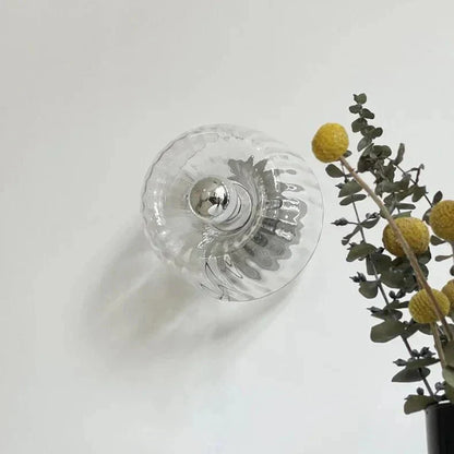 Scandinavian Bauhaus Wall Light – Nordic Glass & Metal Sconce for Modern Interiors