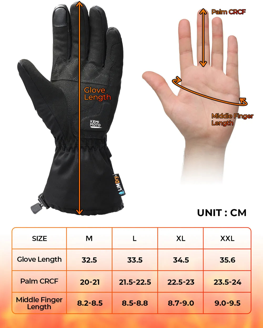 Thermal Heated Gloves | Waterproof Rechargeable Winter Gloves