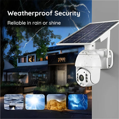 Solar Powered WiFi Security Camera