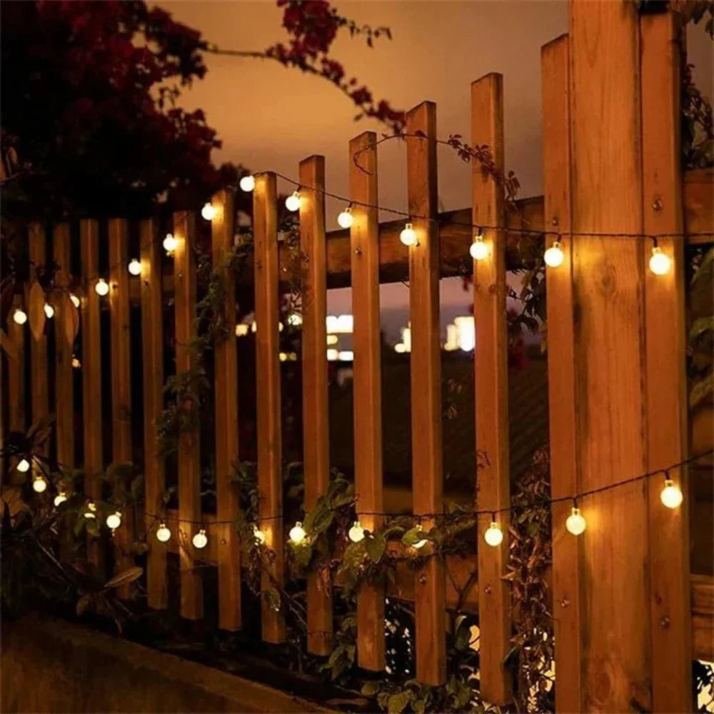 Solaria Outdoor Solar Fairy Lights – Waterproof LED Garden String Lights (9.5m)