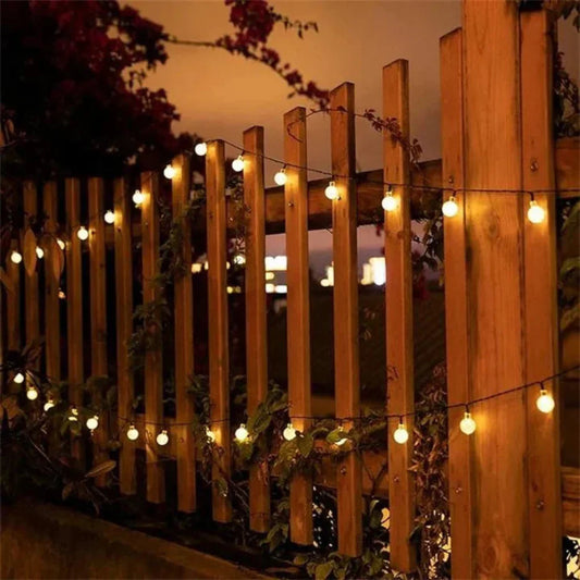 Solaria Outdoor Solar Fairy Lights – Waterproof LED Garden String Lights (9.5m)