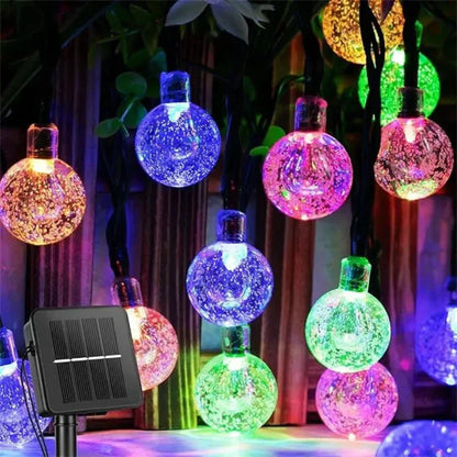 Solaria Outdoor Solar Fairy Lights – Waterproof LED Garden String Lights (9.5m)