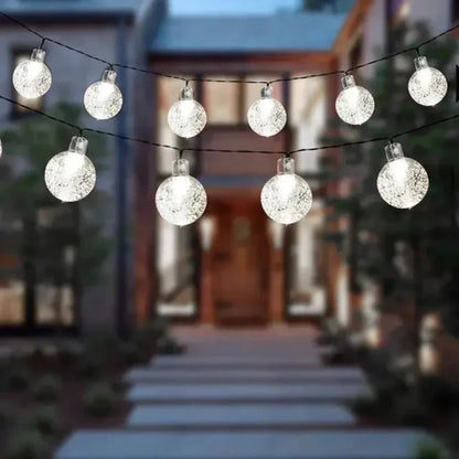 Solaria Outdoor Solar Fairy Lights – Waterproof LED Garden String Lights (9.5m)