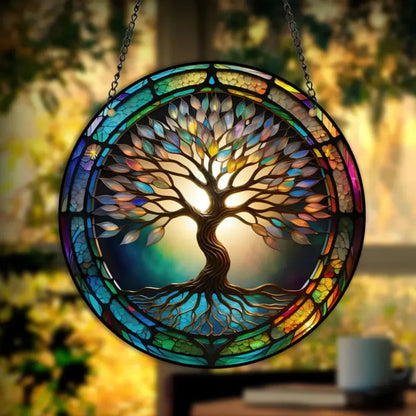 Sunshine Catcher – Crystal Window Ornament with Rainbow Light Effects